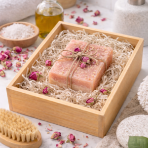 صابونة الشوفان والورد ولبان الذكر