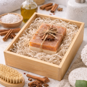 صابونة زيت الزيتون والقرفة