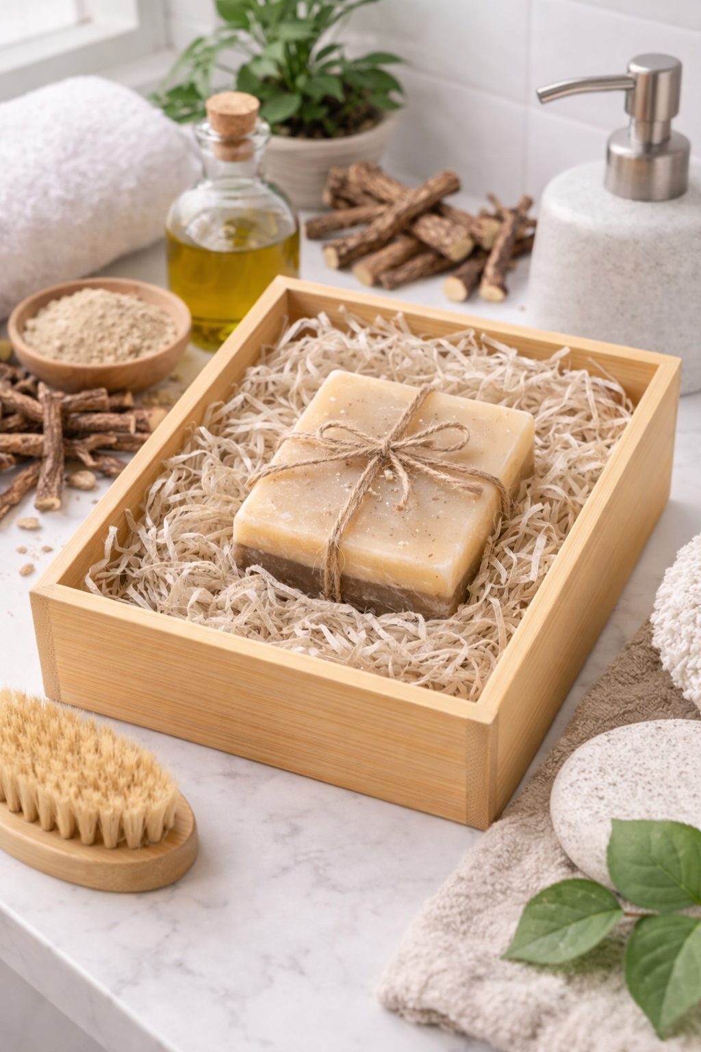 صابونة عرق السوس صابونة عرق السوس